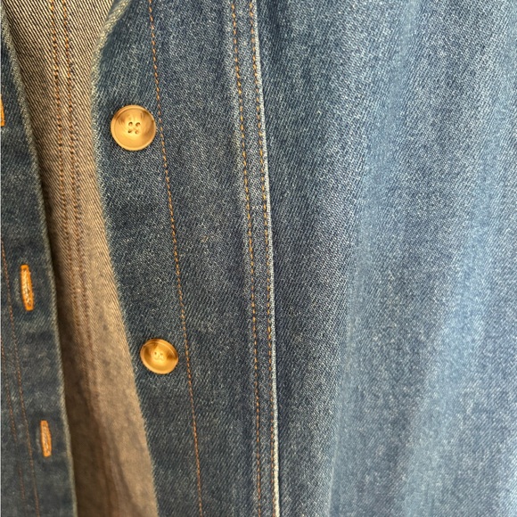 Blue Denim Button-Up Jacket - Picture 2 of 6